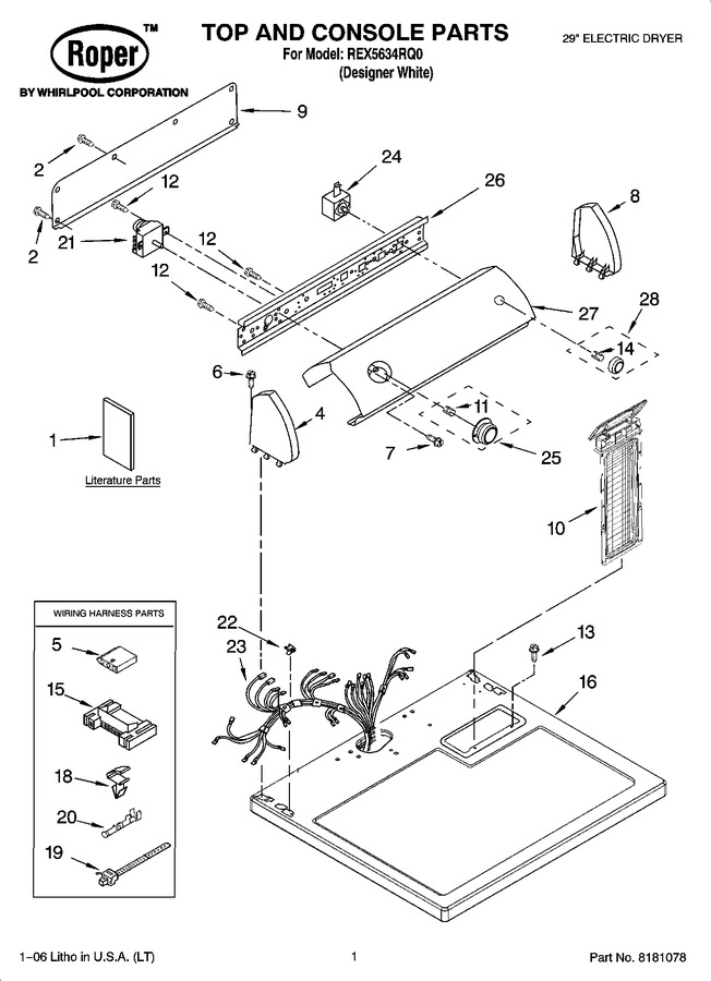 Diagram for REX5634RQ0