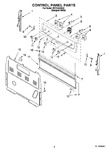 Diagram for 02 - Control Panel Parts