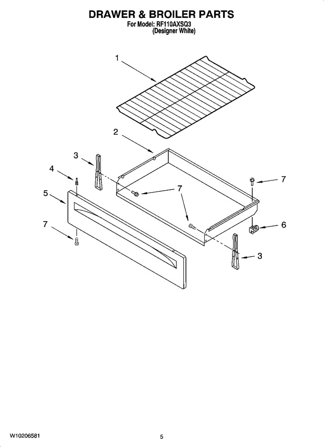 Diagram for RF110AXSQ3