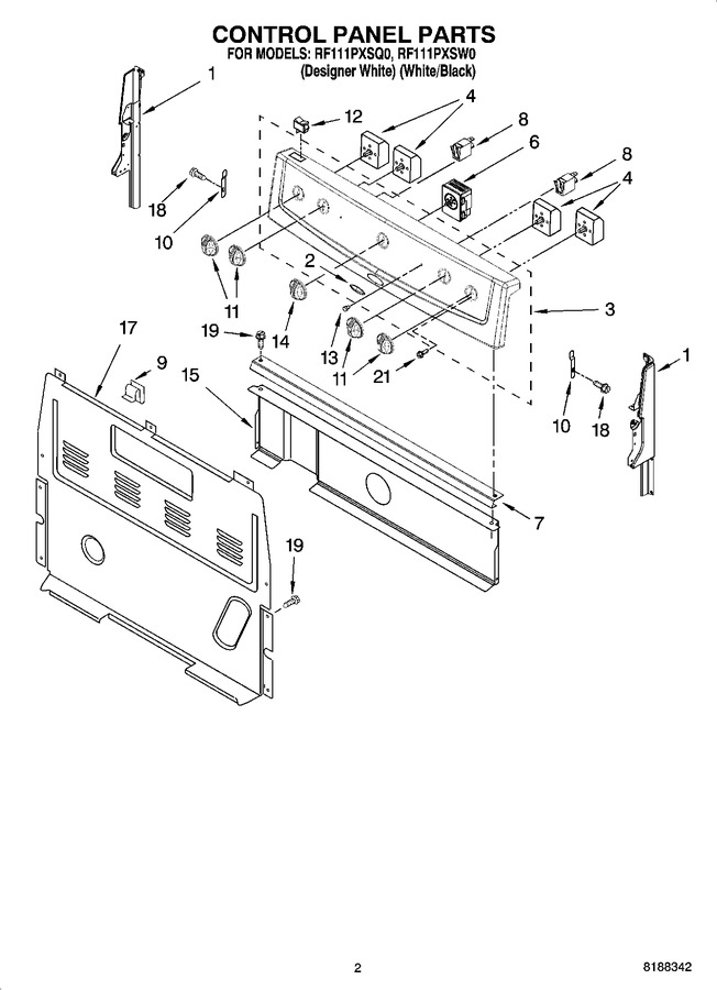 Diagram for RF111PXSW0