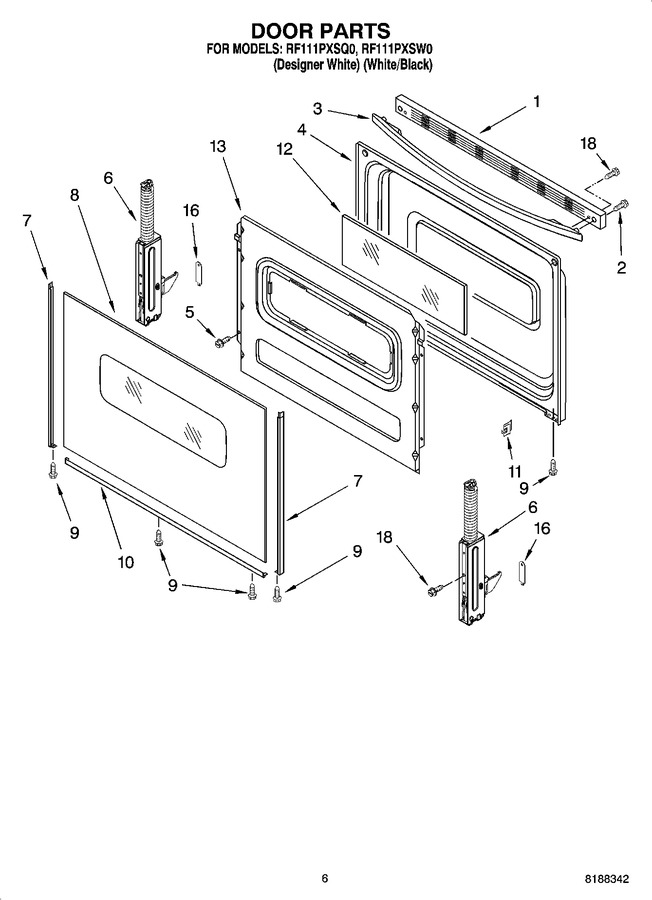 Diagram for RF111PXSW0