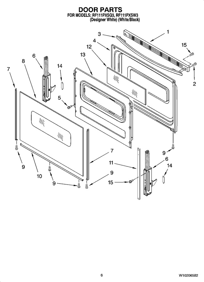 Diagram for RF111PXSW3