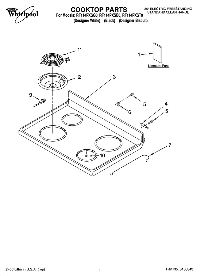 Diagram for RF114PXSQ0