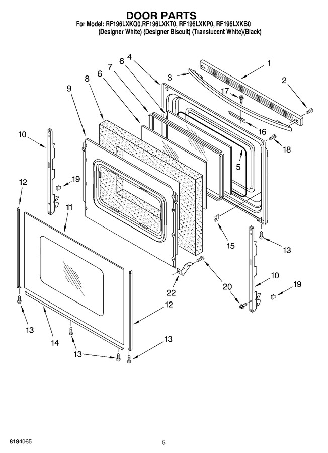 Diagram for RF196LXKB0
