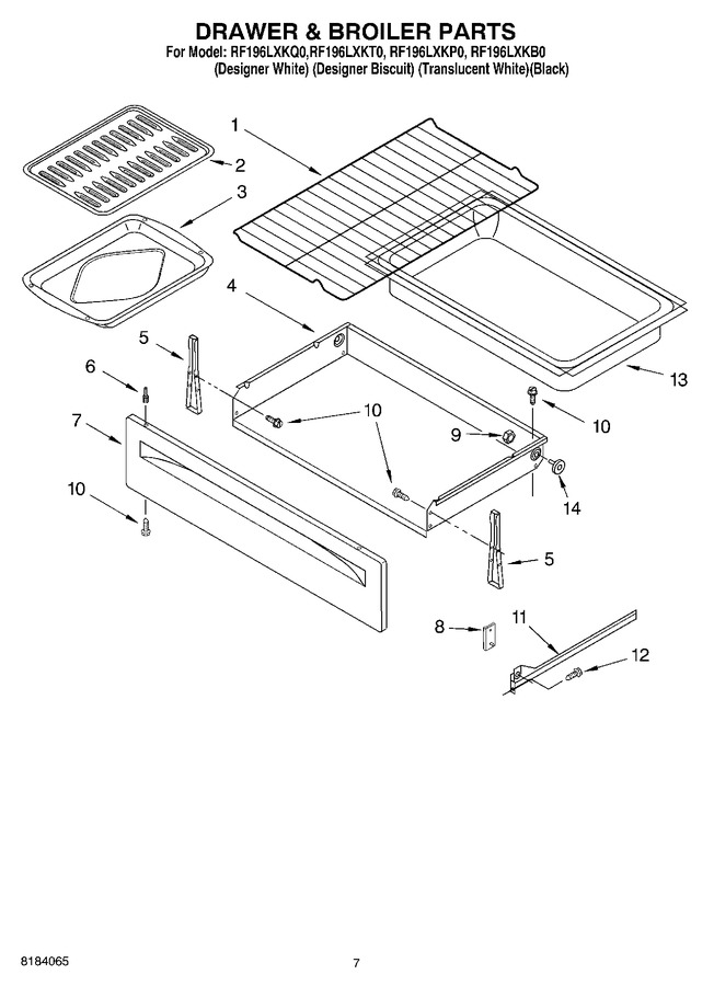 Diagram for RF196LXKP0