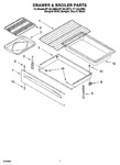 Diagram for 05 - Drawer & Broiler Parts, Optional Parts
