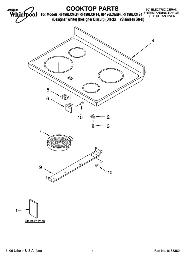 Diagram for RF196LXMQ4