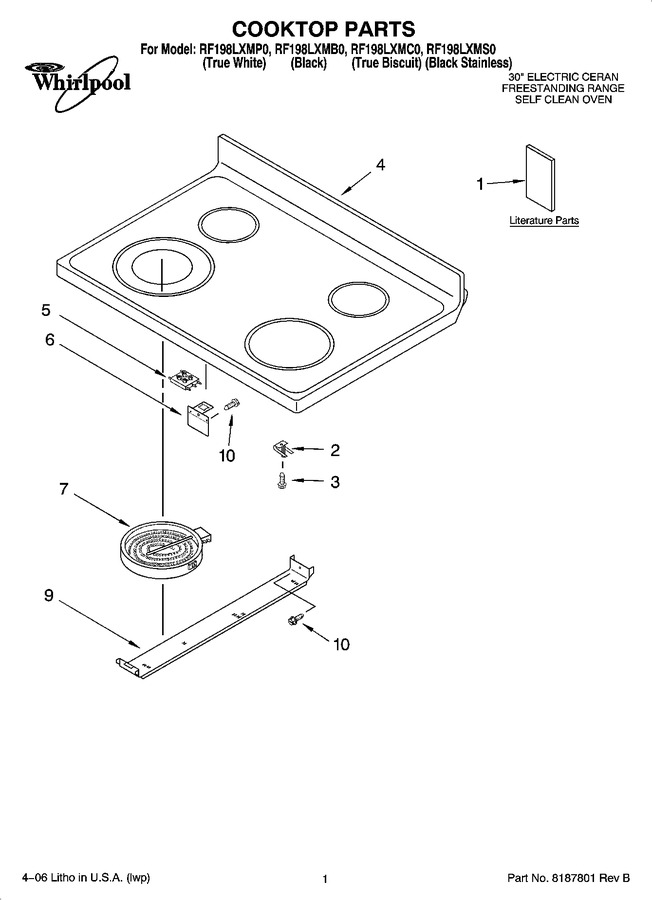 Diagram for RF198LXMB0