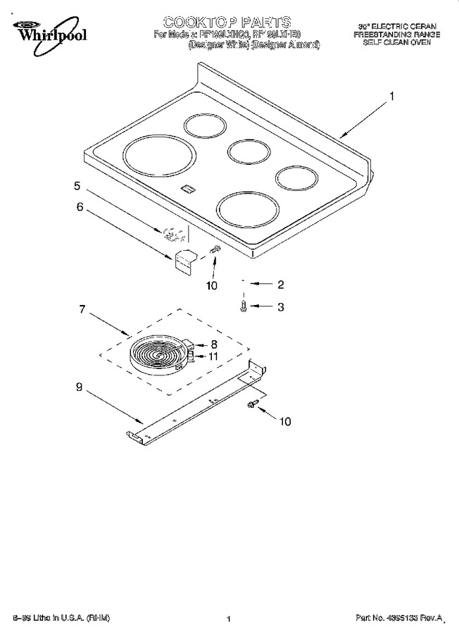 Diagram for RF199LXHQ0