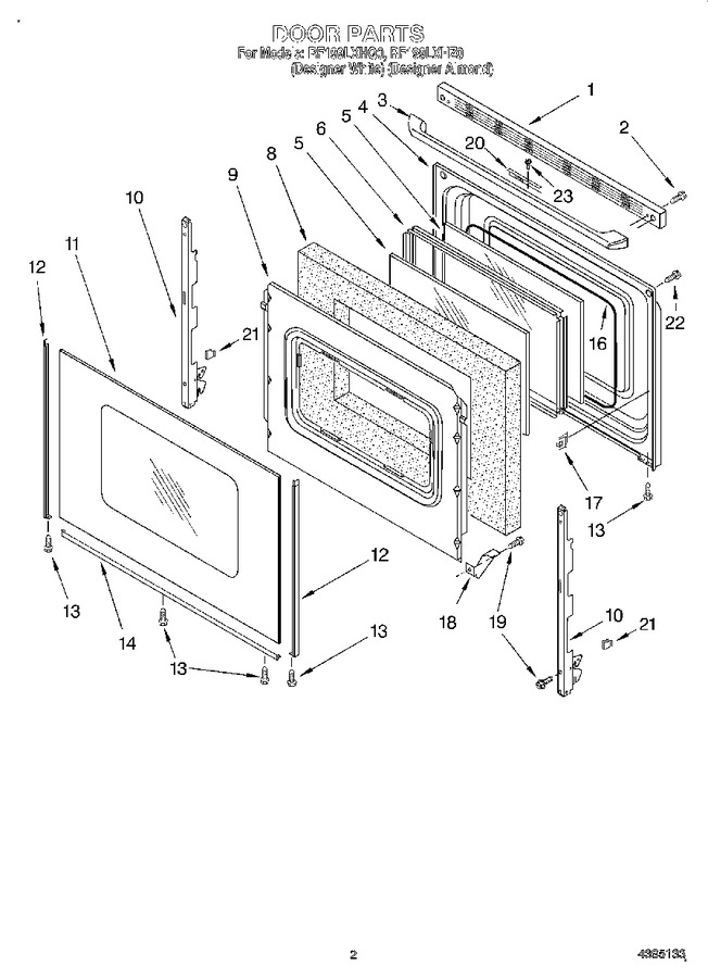 Diagram for RF199LXHQ0