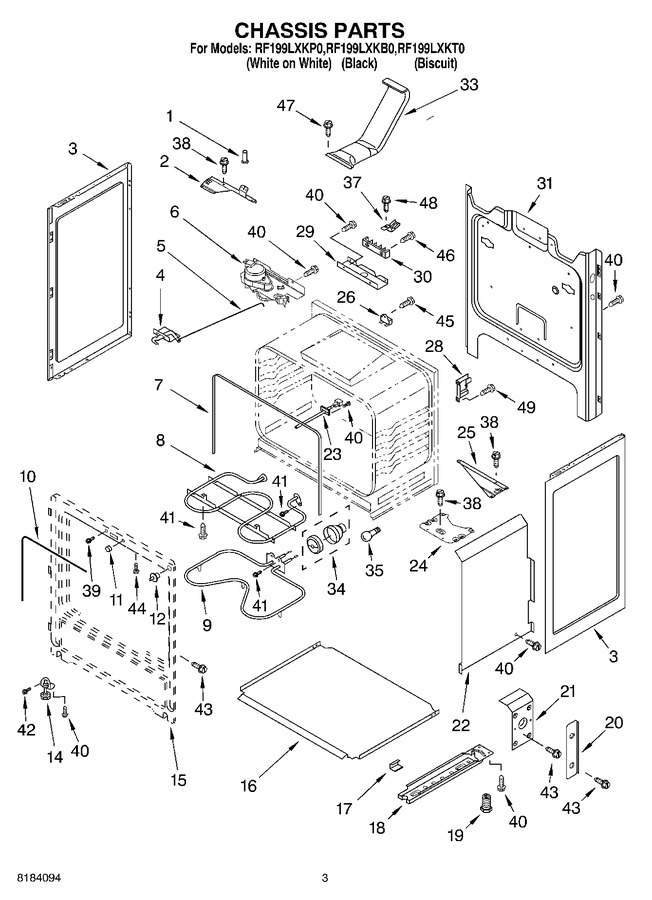Diagram for RF199LXKP0