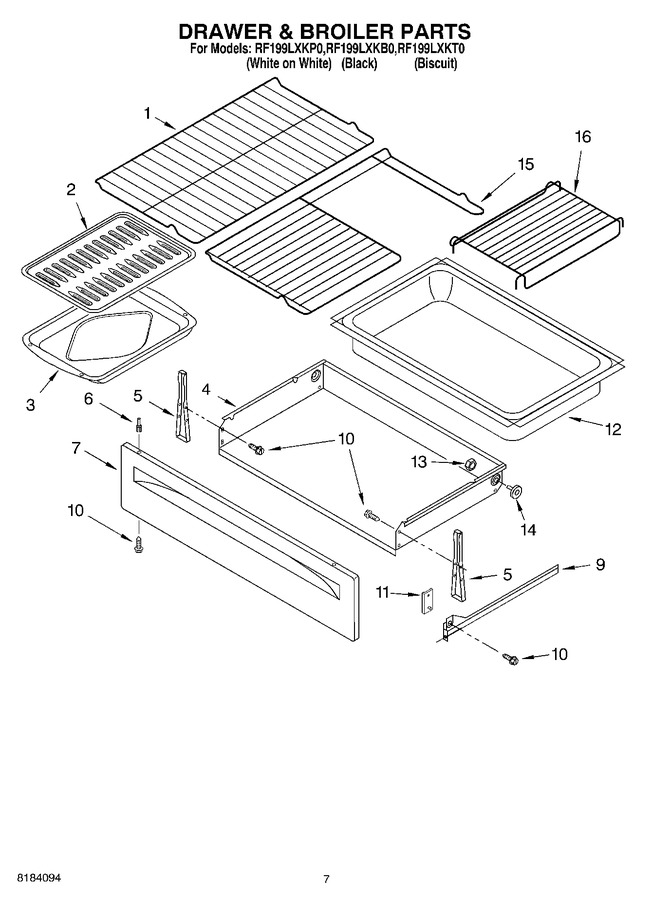 Diagram for RF199LXKT0