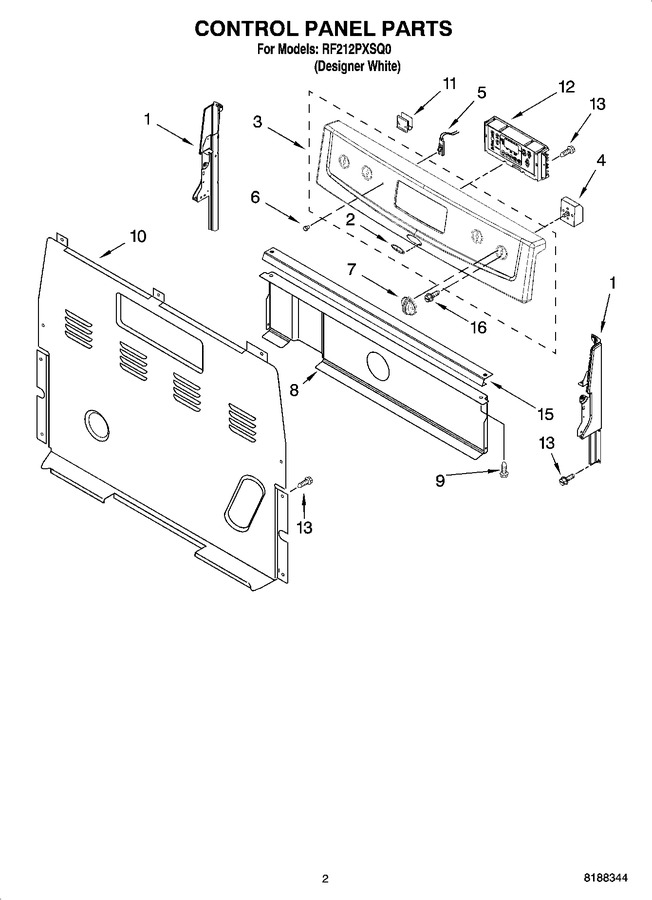 Diagram for RF212PXSQ0