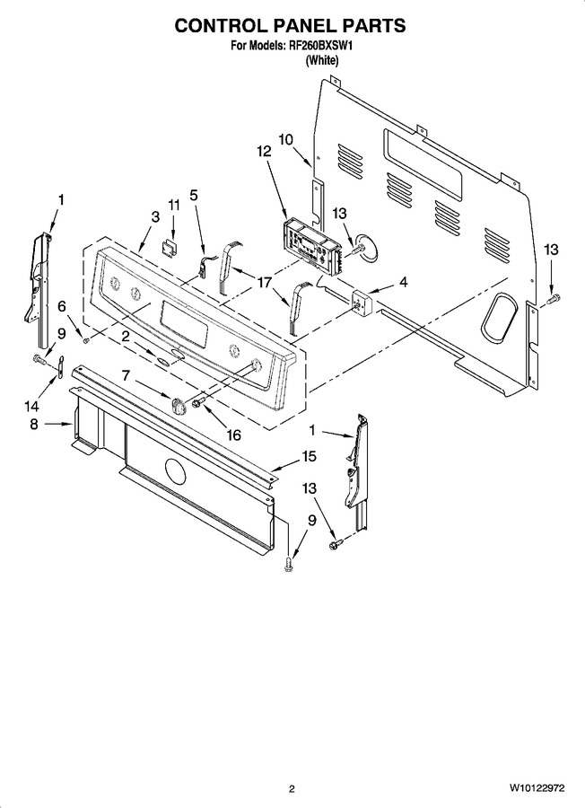 Diagram for RF260BXSW1