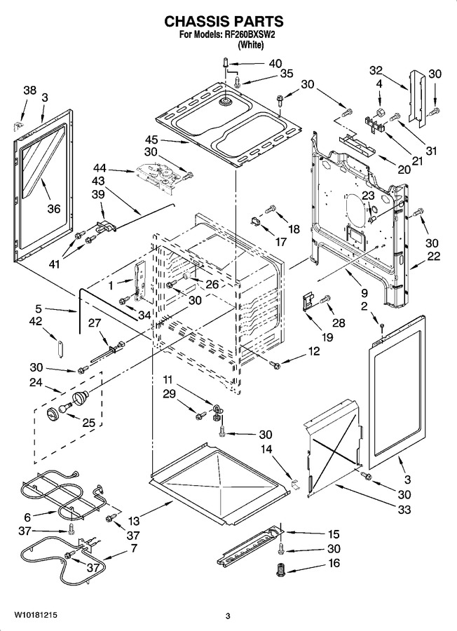Diagram for RF260BXSW2