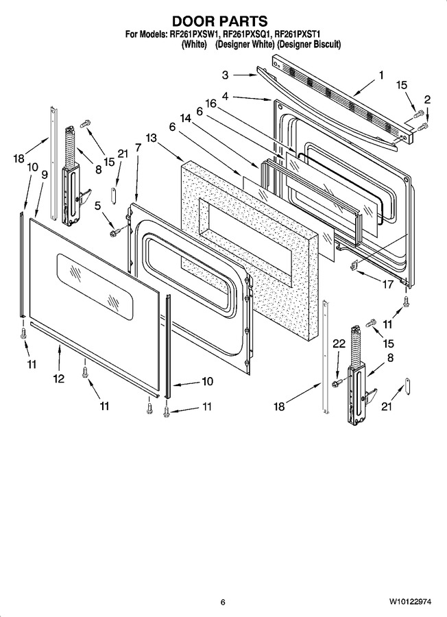 Diagram for RF261PXSQ1