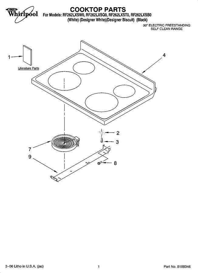 Diagram for RF262LXSQ0