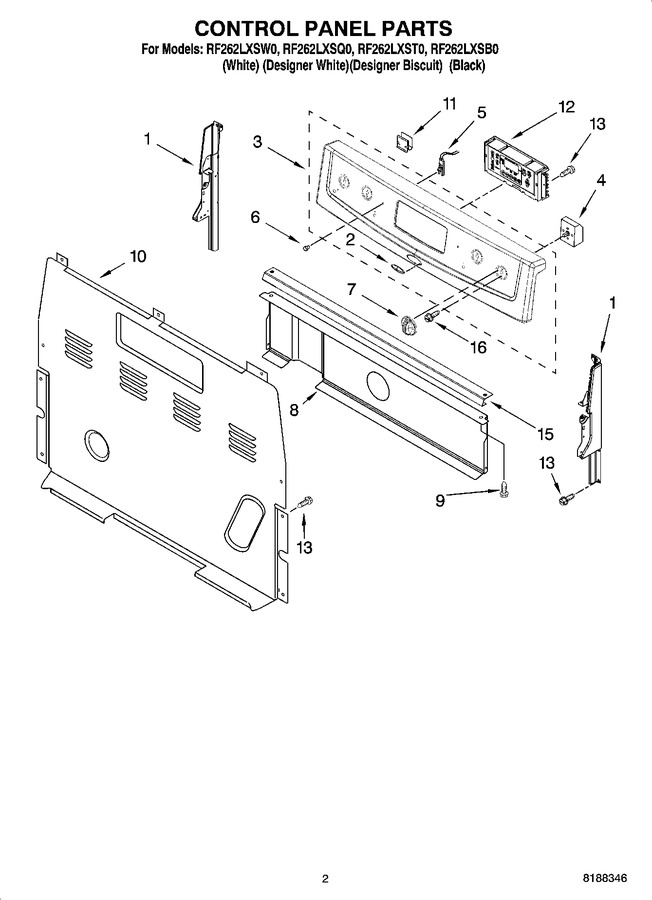 Diagram for RF262LXSQ0