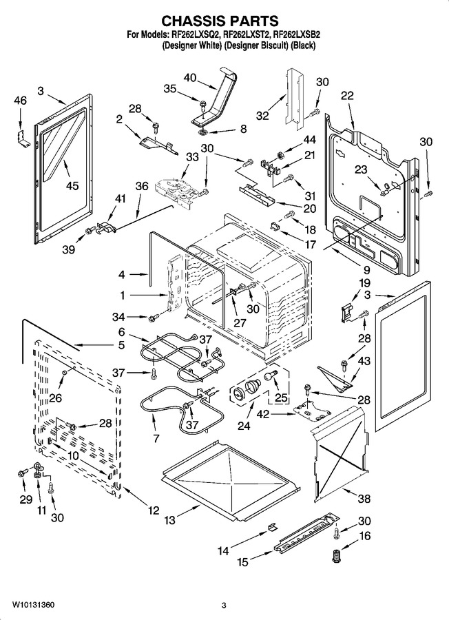 Diagram for RF262LXST2