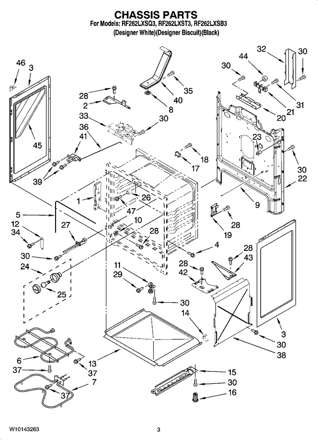 Diagram for RF262LXSQ3