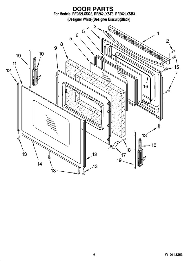 Diagram for RF262LXSQ3