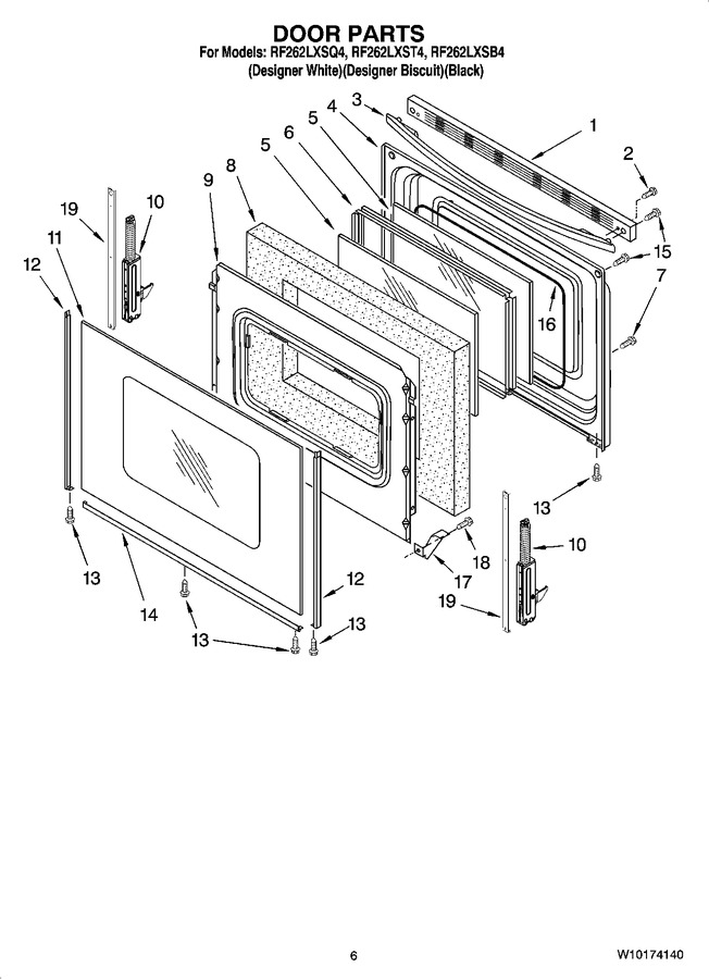 Diagram for RF262LXST4