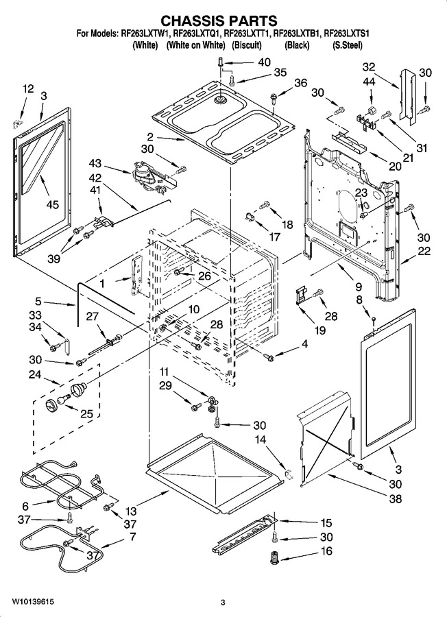 Diagram for RF263LXTS1