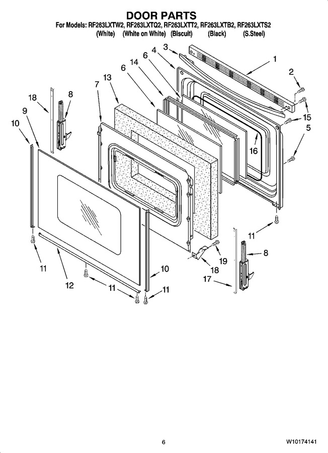 Diagram for RF263LXTT2
