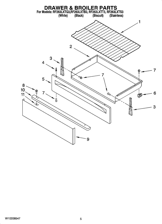 Diagram for RF263LXTQ3