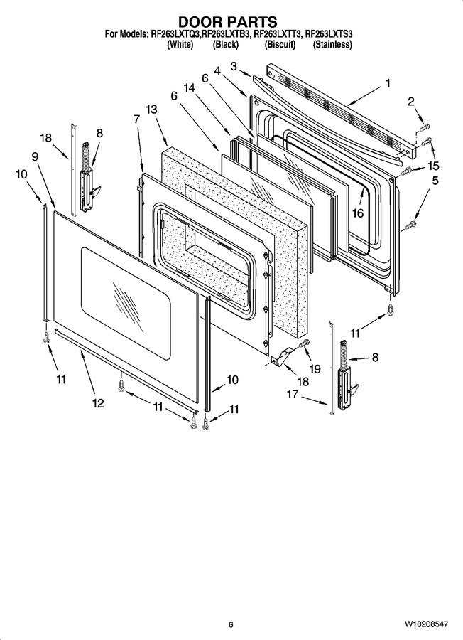 Diagram for RF263LXTQ3