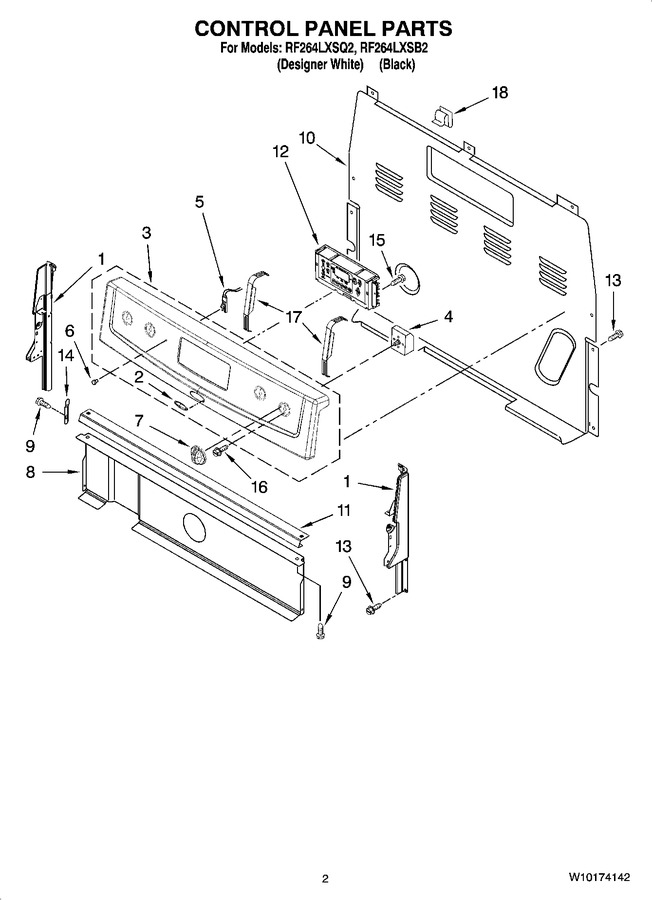 Diagram for RF264LXSB2