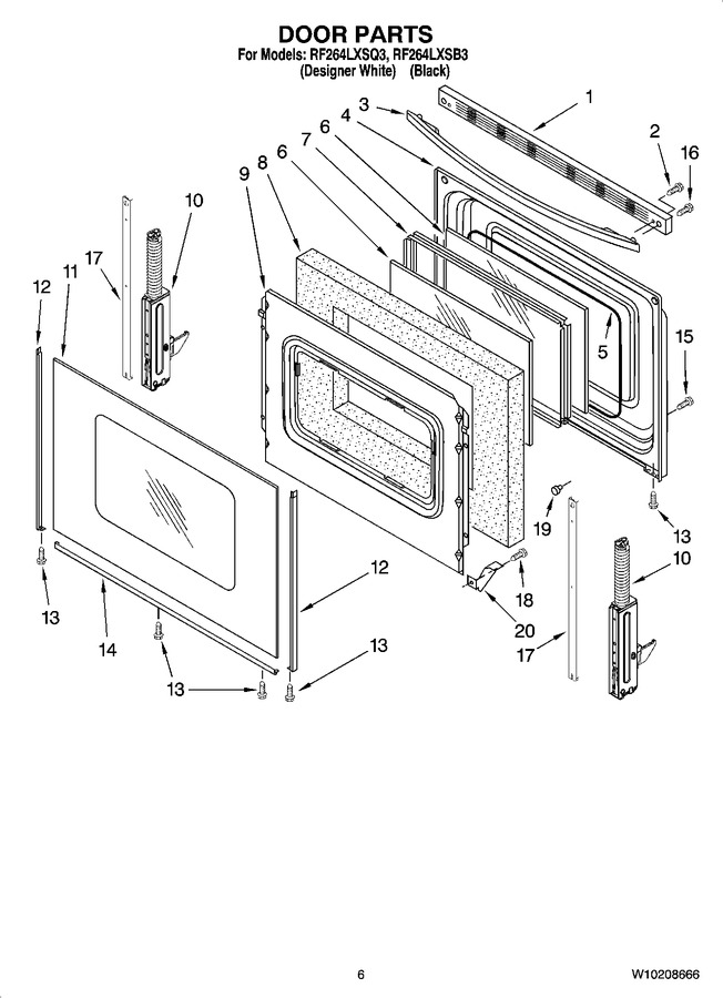 Diagram for RF264LXSQ3