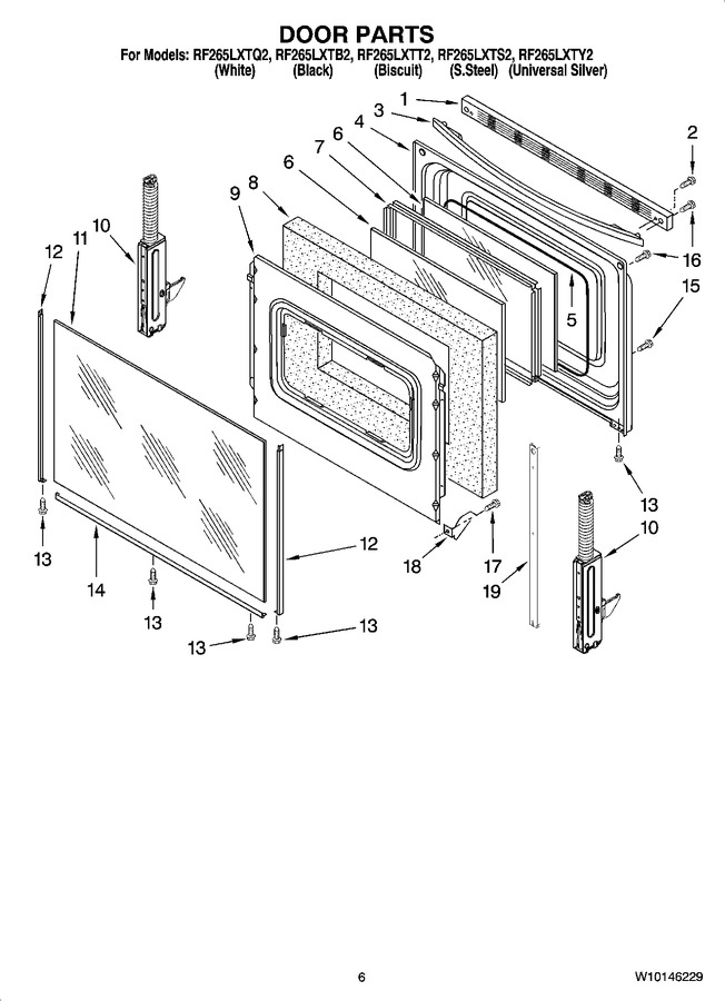 Diagram for RF265LXTB2