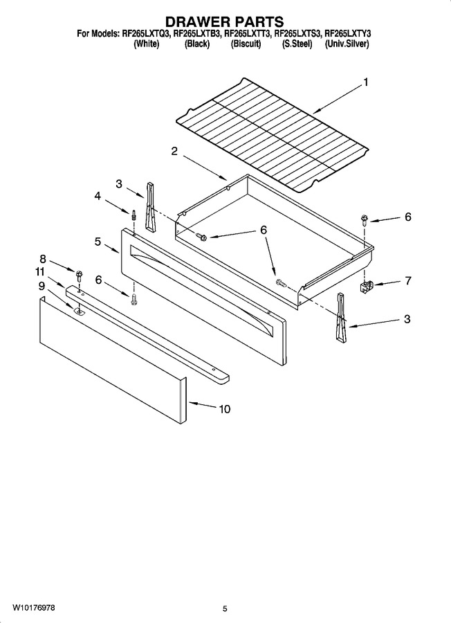 Diagram for RF265LXTB3