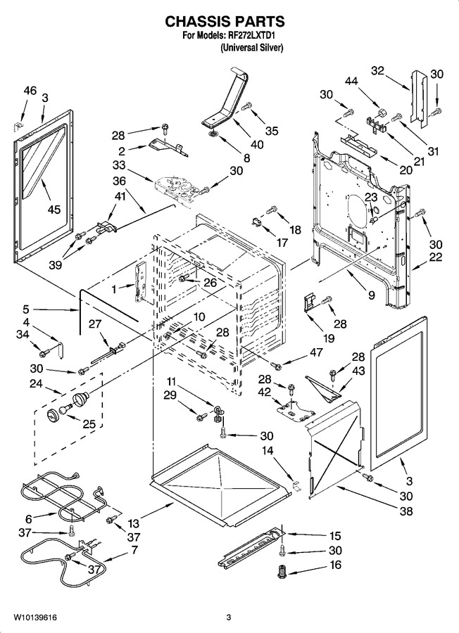 Diagram for RF272LXTD1