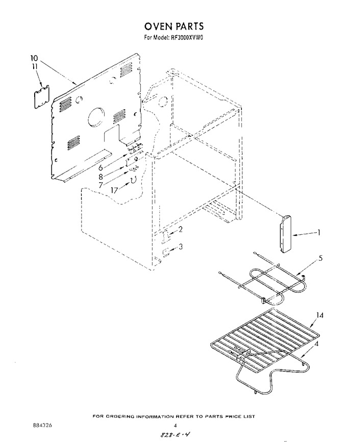 Diagram for RF3000XVW0
