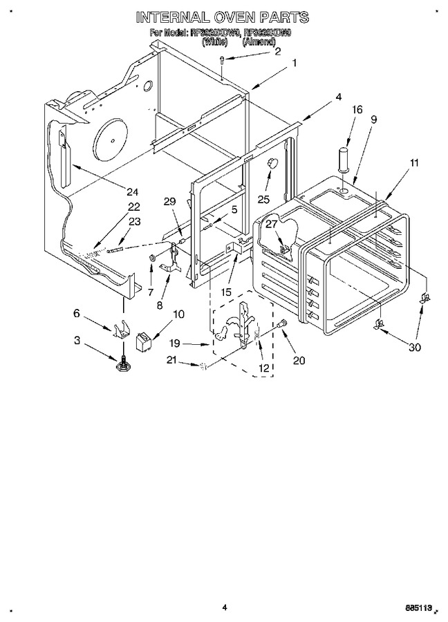 Diagram for RF3020XDN0