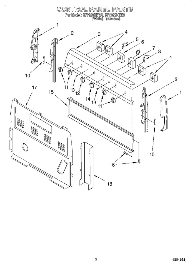 Diagram for RF3020XEN0