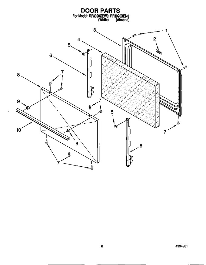 Diagram for RF3020XEN0