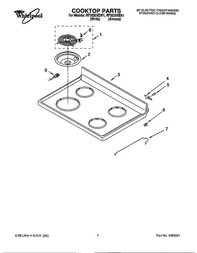 Diagram for RF3020XEW1