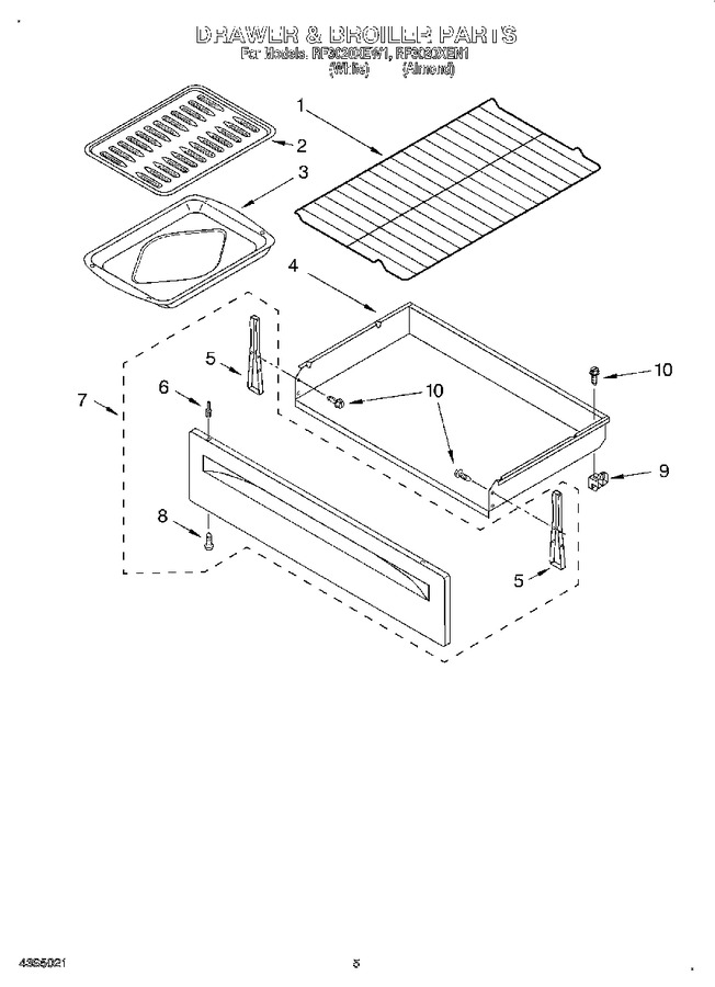 Diagram for RF3020XEW1