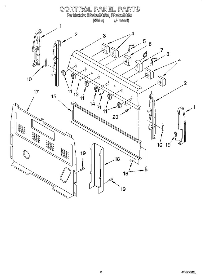 Diagram for RF3020XGN0