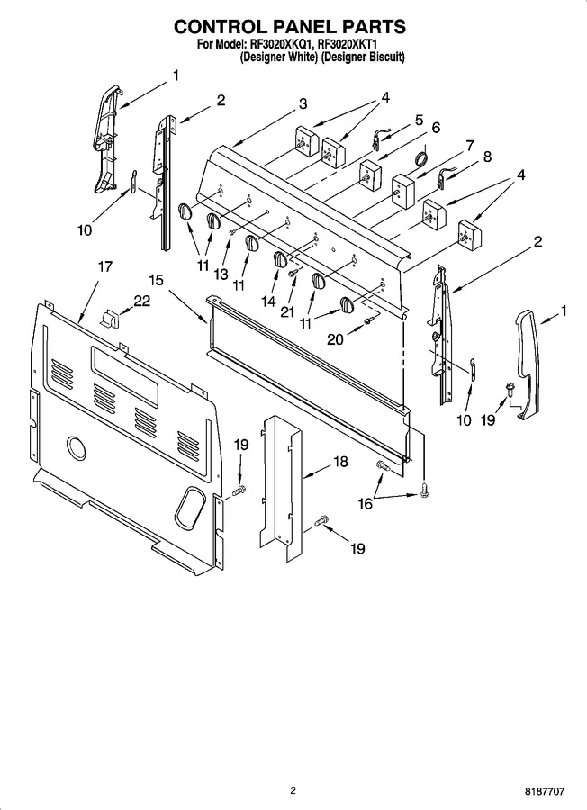 Diagram for RF3020XKQ1