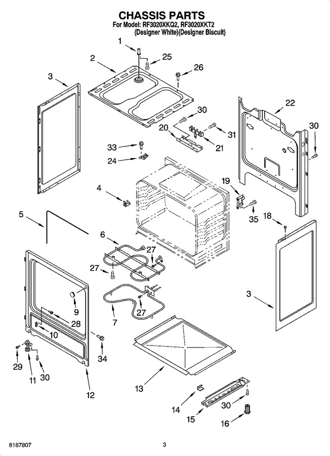 Diagram for RF3020XKQ2