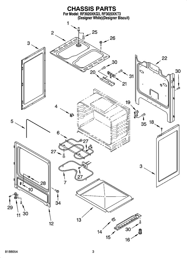 Diagram for RF3020XKQ3