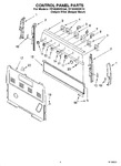 Diagram for 02 - Control Panel Parts