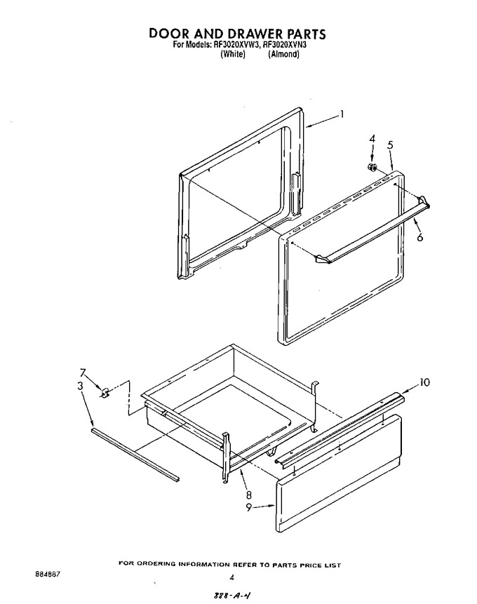 Diagram for RF3020XVW3