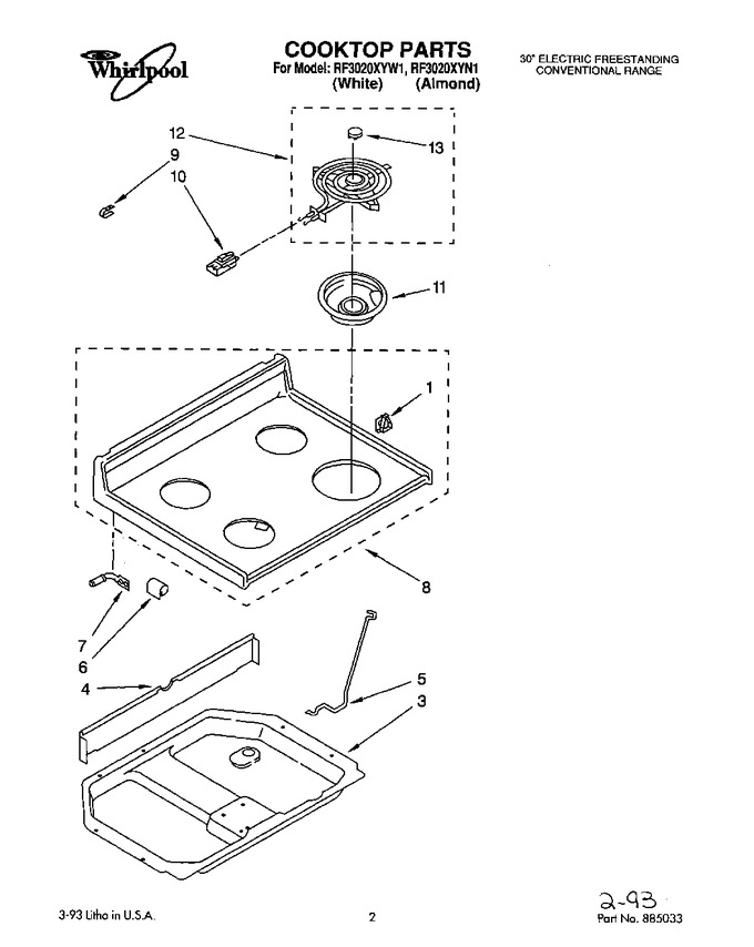 Diagram for RF3020XYN1