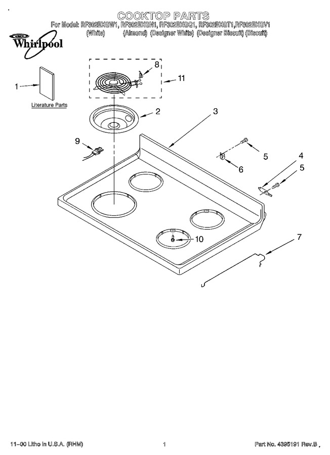 Diagram for RF302BXGN1