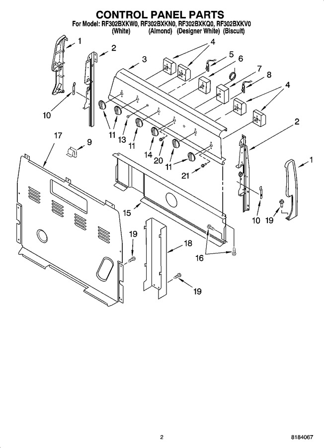 Diagram for RF302BXKN0